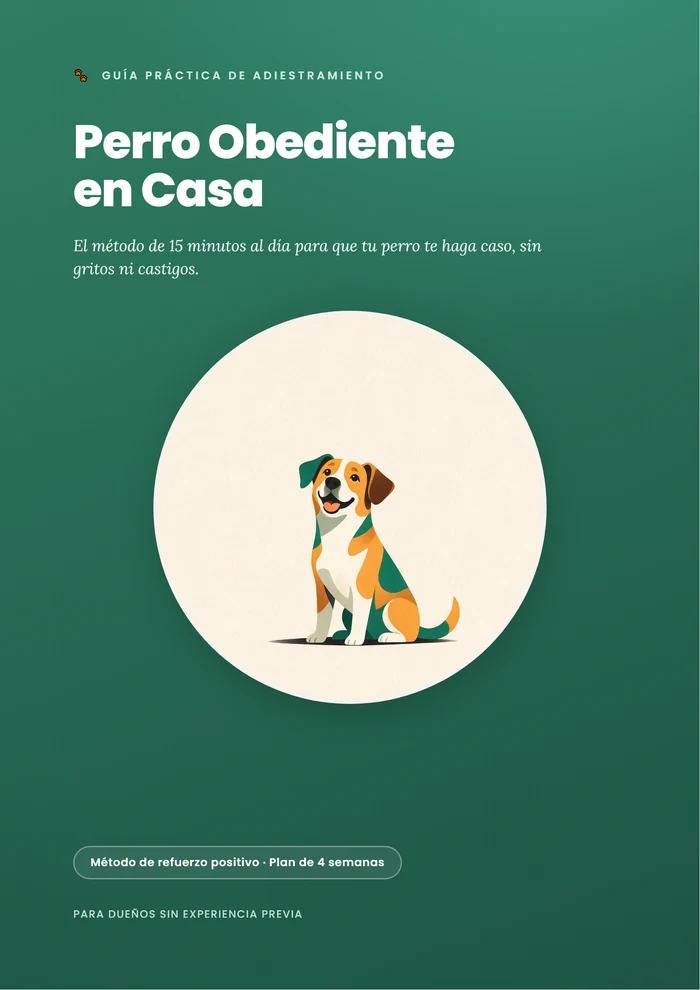 Portada del ebook Perro Obediente en Casa